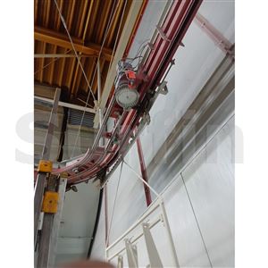 Encoder dopravníku včetně senzoru a 40m kabelu