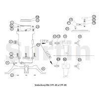 Hex nipl 3/8" pro vzduchový filtr CPF-20