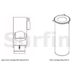 Těsnění pro odlučovač pro HSP-200 (pův. 100046)