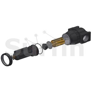 AMS odlučovač vody 1 1/2" s automatickým odtokem (pův.90546D)