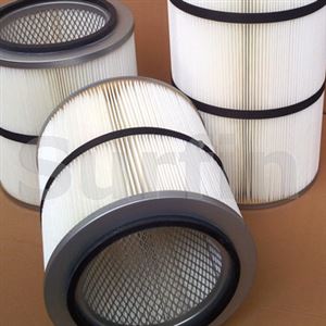 Filtrační patrona 325/215-550 mm PES, 1 strana víko, 260 g/m2