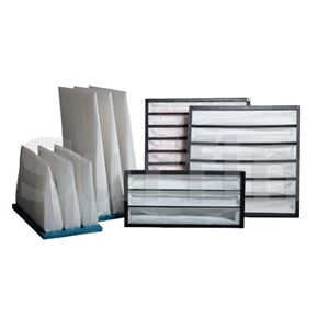 Kapsový filtr 355x870x300/3 G4, kov rám