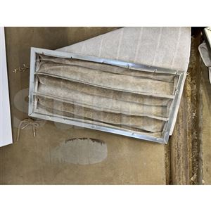 Kapsový filtr 287x592x300/3 G4, kov rám