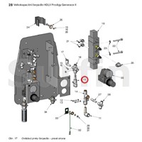 Konektor,plug-in Y, 8mm STEM x 6mm T