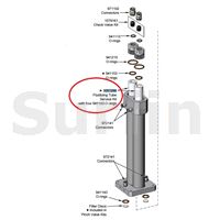 Kit, HDLV HI-CAP pumpo fluid tube, 2-pack (pův.1057266)