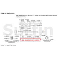 Napájecí kabel automatické pistole 12 m