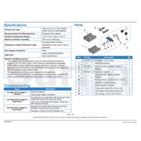 Servisní sada držáku na LED světlo