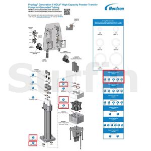 Kit, pinch valve, BLK, HDLV HI-CAP,4-pack (černé ventily) (pův.1092273)